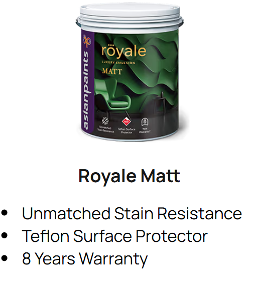 Royale Matt luxury matt emulsion  